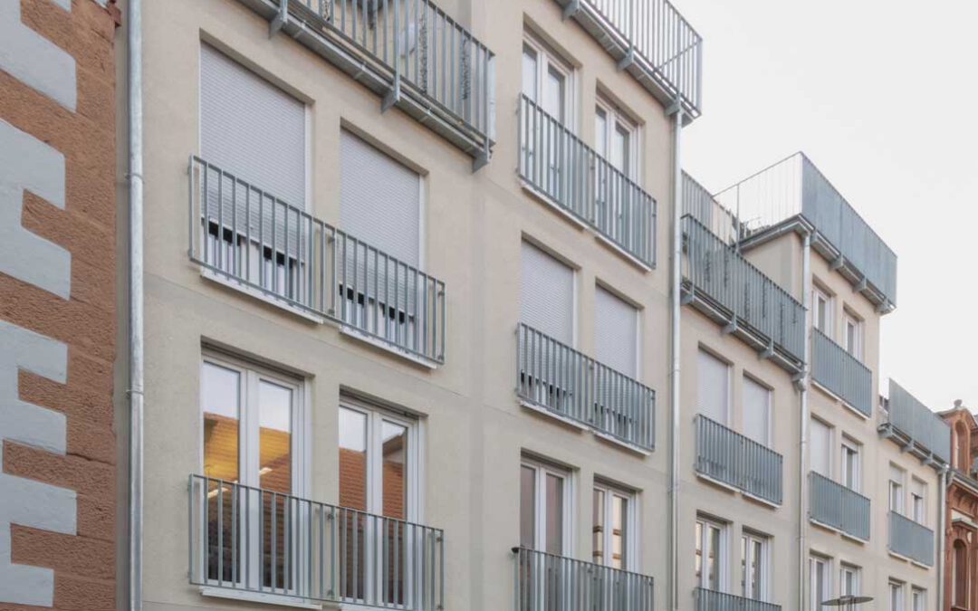 Büro- und Wohngebäude