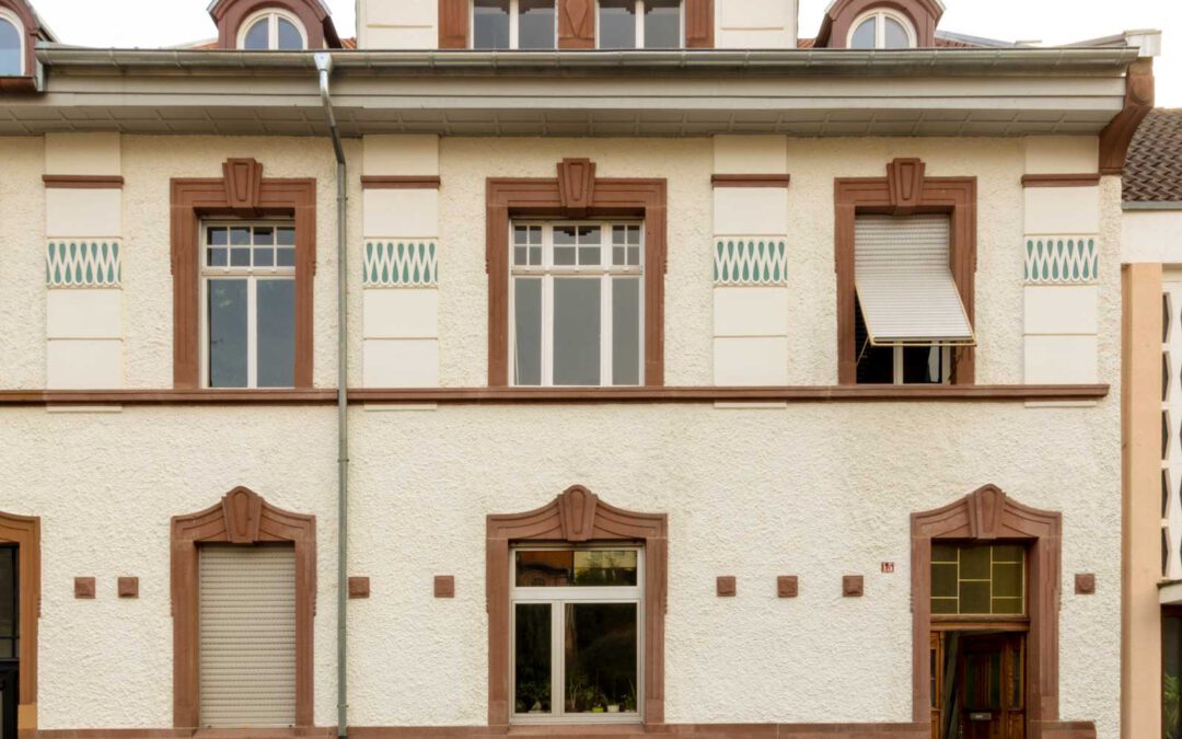 Denkmalgeschützte Fassade