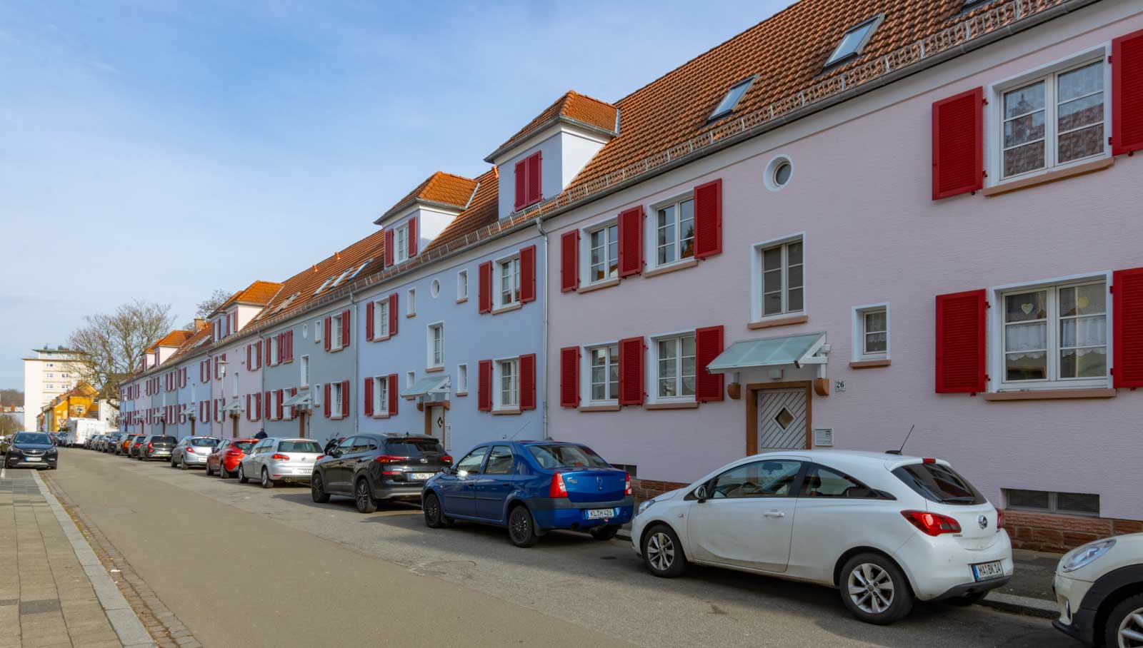 Malerarbeiten Straßenzug Kaiserslautern von Tassilo Beck