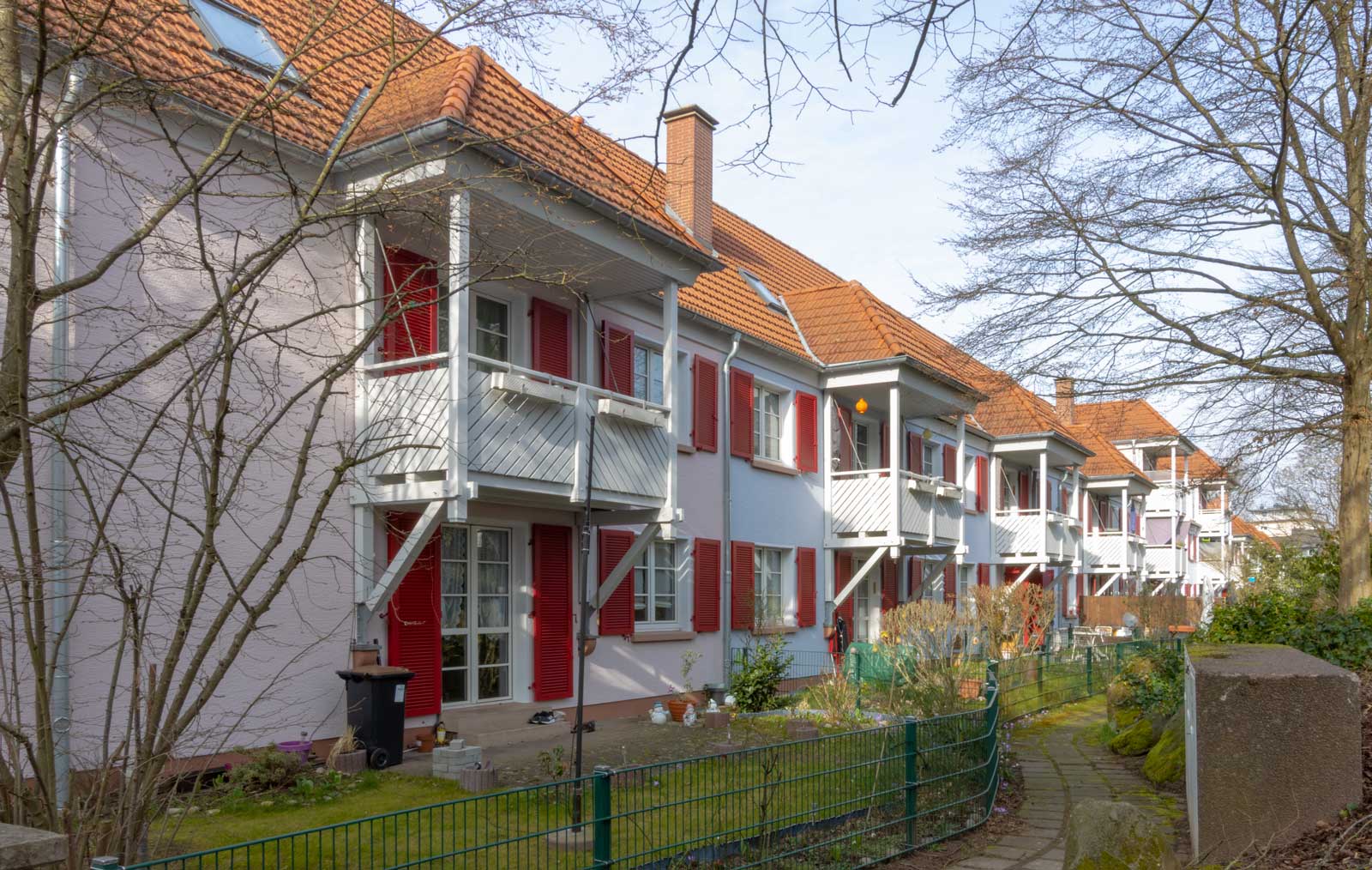 Malerarbeiten Straßenzug Kaiserslautern von Tassilo Beck
