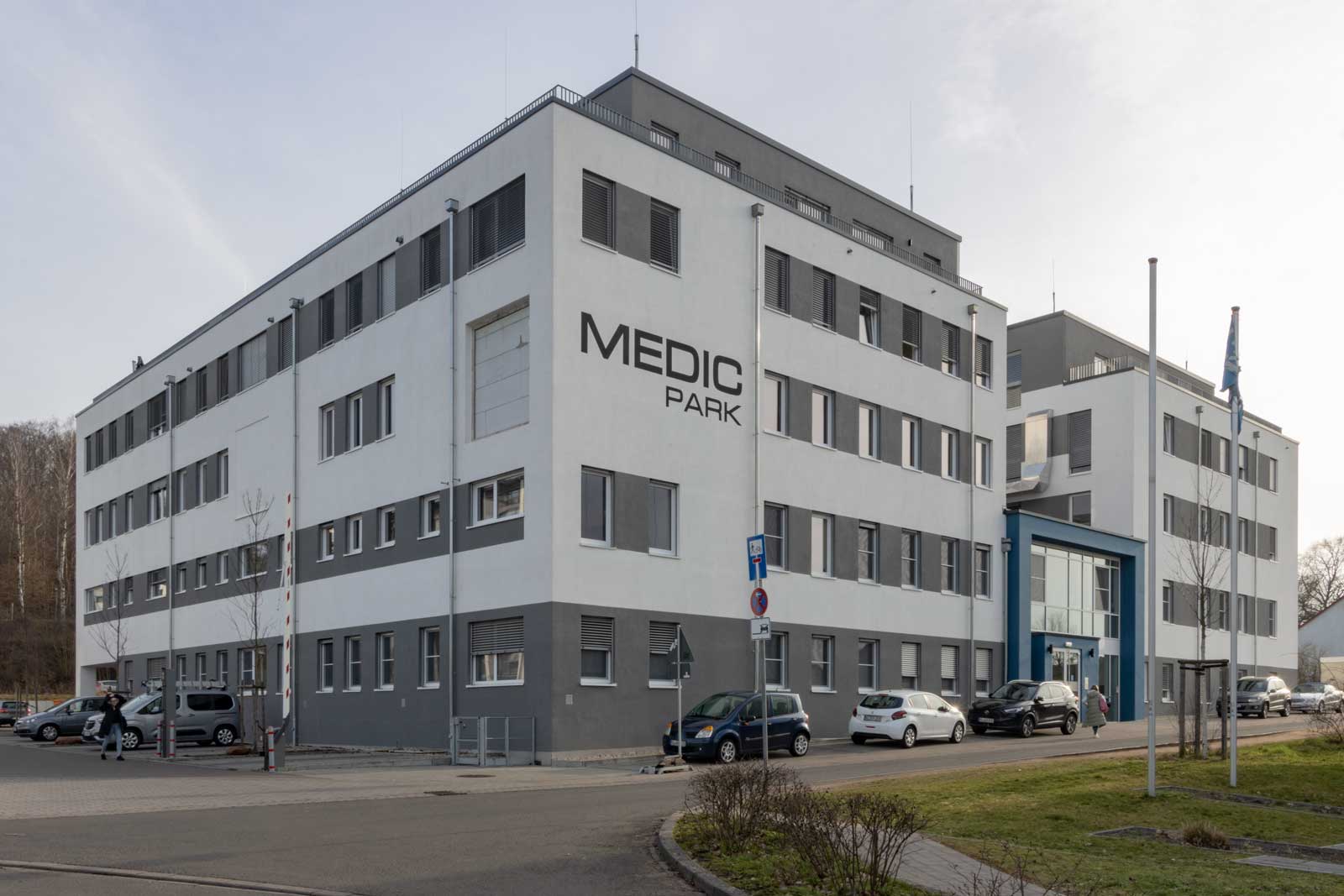 Medic Park Kaiserslautern - Farbe von Tassilo Beck