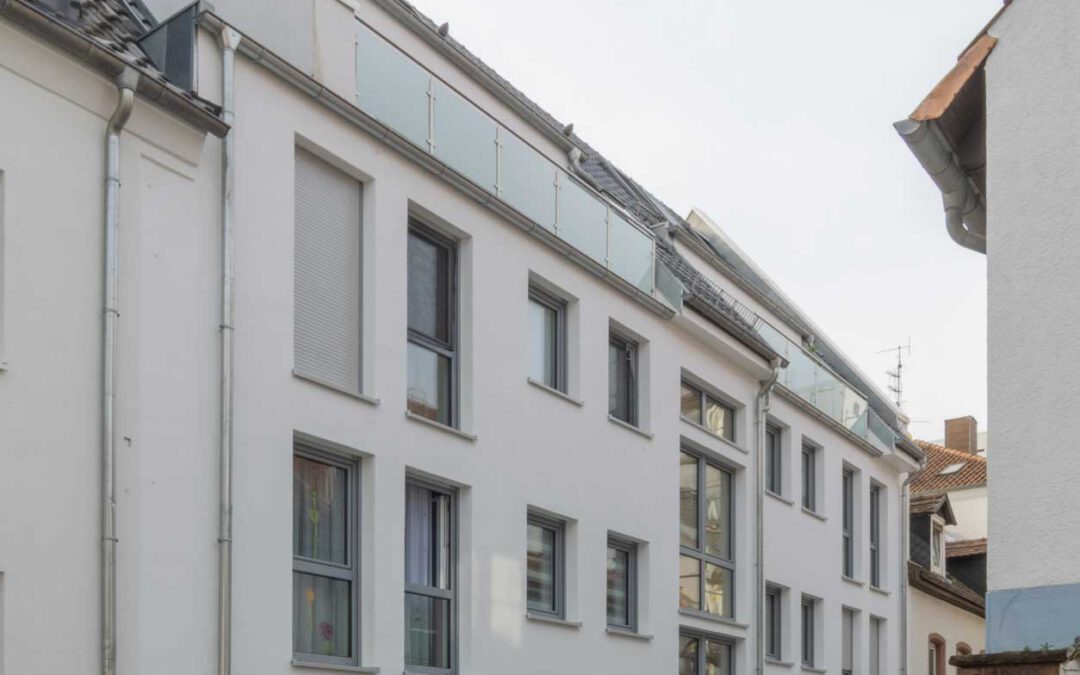 Malerarbeiten Mehrfamilienhaus Stadtmitte