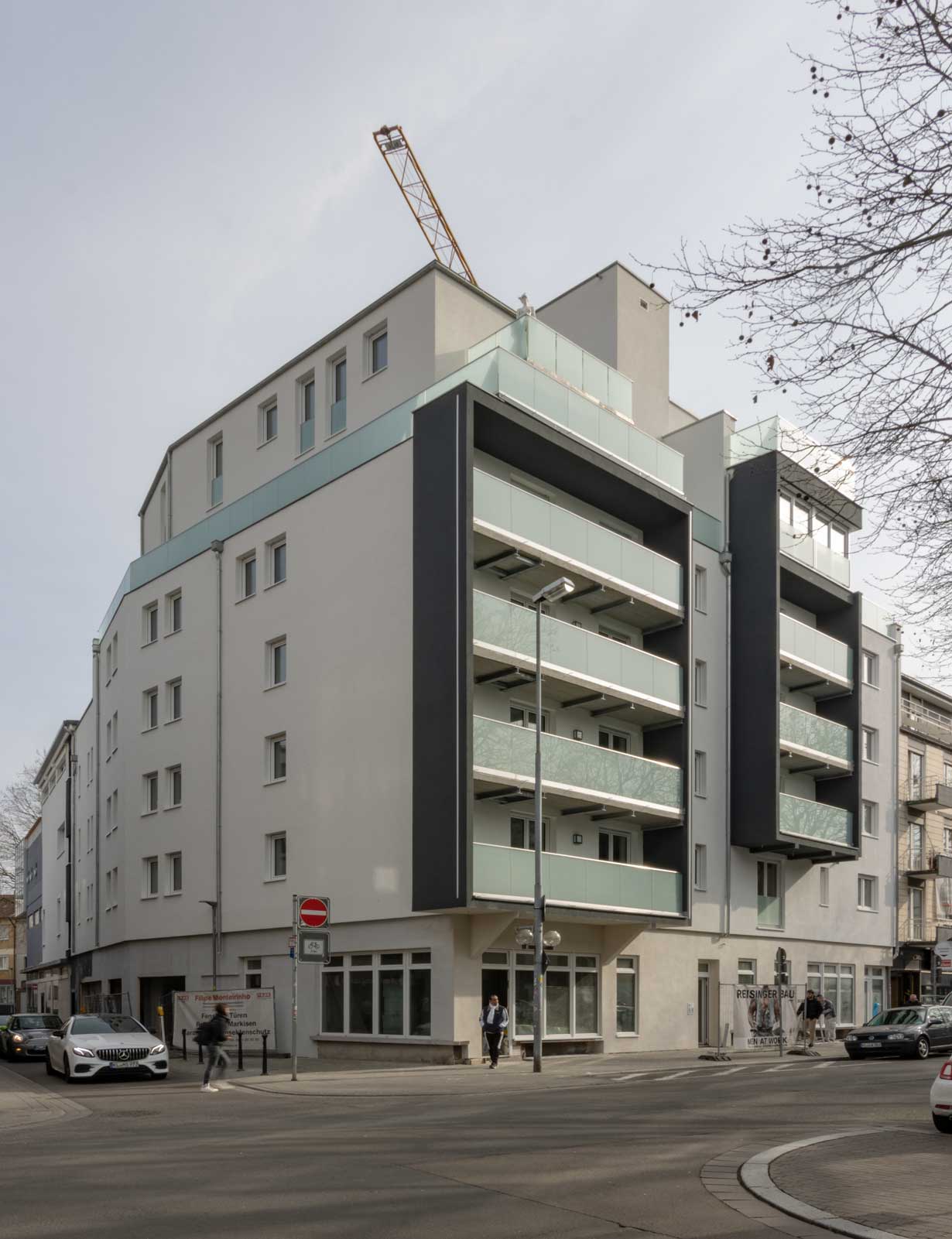 WDVS, Dämmung, Innen- und Außenfarbe in der Stadtmitte von Kaiserslautern von Tassilo Beck